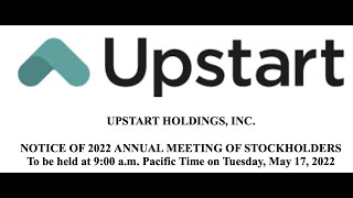 Upstart股东大会文件解读（第265期 2022年4月）#upstart $upst #股东大会 #管理层薪酬