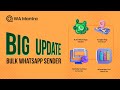 WA Sender 3.1.0 | Top WhatsApp Marketing Software | Website Number Extractor | Google Map Extractor