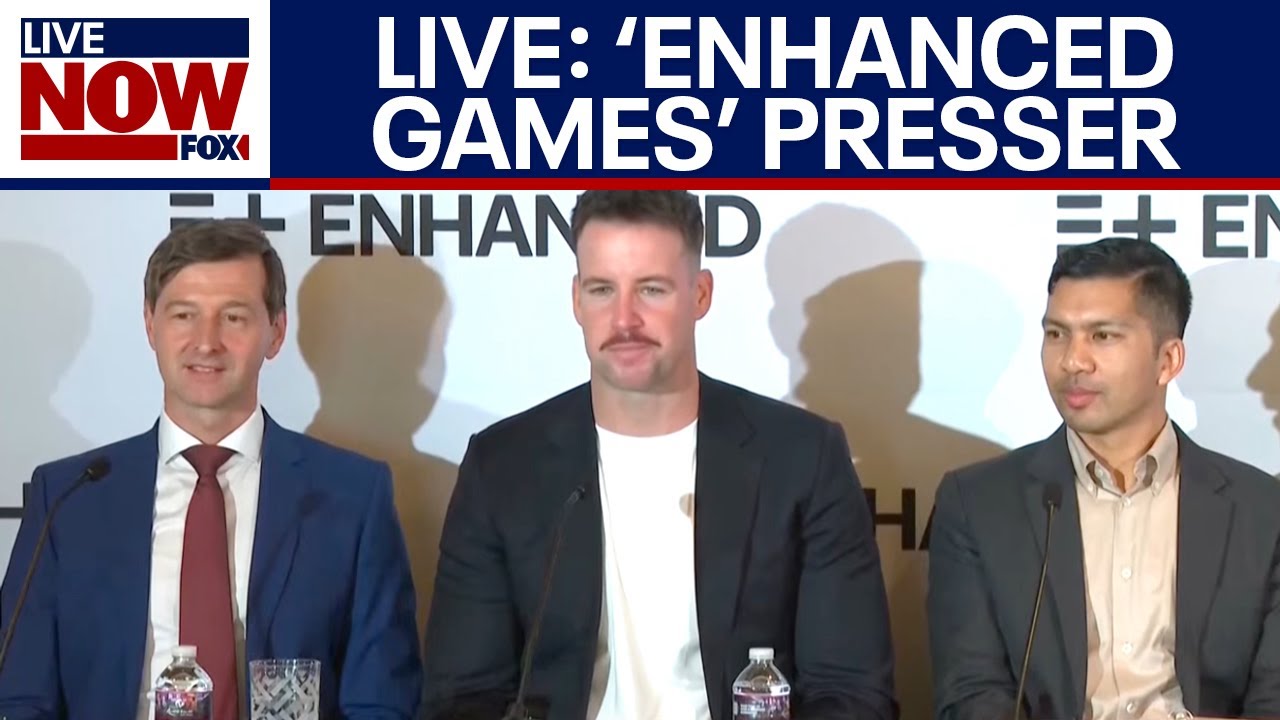 Full Enhanced Games Press Conference Announcement Youtube