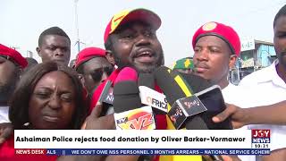 Ashaiman Police rejects food donation by Oliver Barker-Vormawor - News Desk on Joy News (21-3-22)