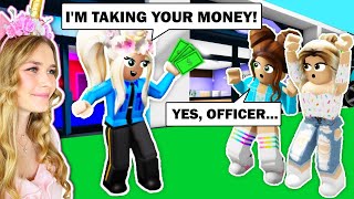 ROBBING People As POLICE OFFICERS In Brookhaven! (Roblox)