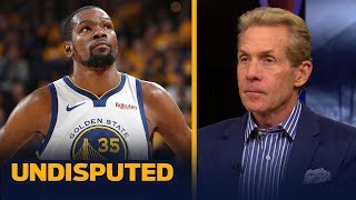 Blazers only shot to defeat the Warriors is if Kevin Durant returns –Skip Bayless | NBA | UNDISPUTED