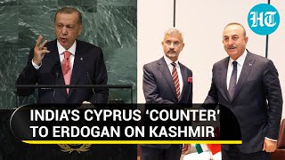 Jaishankar raises Cyprus with Turkish FM after Erdogan talks Kashmir at UN General Assembly