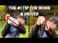 JUST ONE EASY DRILL TO FIX THIS COMMON AMATEUR PROBLEM WITH IRONS AND DRIVER