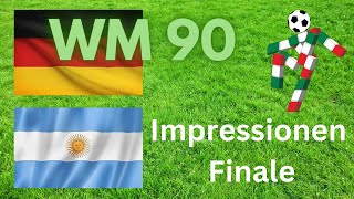 WM 1990 Impressionen: Finale