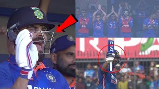 Virat kohli Shouting Celebration When Rohit Sharma Scored 100 vs NZ | rohit Sharma century vs nz