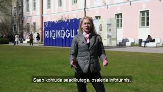 Kristina Šmigun-Vähi kutsub Riigikogu lahtiste uste päevale