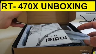 Radtel RT-470X - UNBOXING - First Impressions - РАСПАКОВКА – Первые впечатления