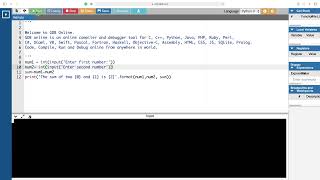 Python-How to add Numbers, Find Positive Negative, Even, Odd and Largest Numbers in Python Language