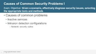 CompTIA Server+ 2014: Causes of Common Security Problems I