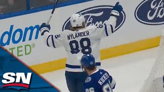 John Tavares Finds William Nylander With The Sweet Swivel Move For A Stylish Score