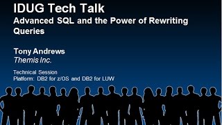 Advanced SQL and the Power of Rewriting Queries