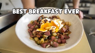 Homemade Corned Beef Hash (Breakfast Skillet Style)