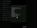 perform all arithmetic operations in python/#Program_world @program_world