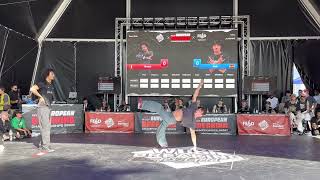 TIROCK VS XAK | BBOY ROUND ROBIN | EUROPEAN BREAKING CHAMPIONSHIPS 2023 ALMERIA SPAIN