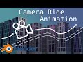 CAMERA ANIMATION FOLLOW PATH Camera ride || BLENDER REALLY EASY