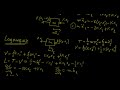 coupled harmonic oscillator lagrangian classical mechanics lettherebemath