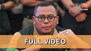 [FULL VIDEO] S'gor MB Amirudin Shari's press conference on Kuala Kubu Baharu polls