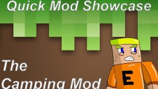 The Camping Mod Minecraft 1.7.10 and 1.8 - Quick Mod Showcase