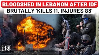 Lebanon Burning: IDF Opens Fire at Civilians, Defy Israeli Orders | Army Announces Deadly Operation