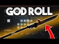 Destiny 2 - GOD ROLL GLAIVE! Best Rolls On The Enigma! (Witch Queen)