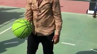 Director Teja playing basketball || Kajal , Bellamkonda shooting.