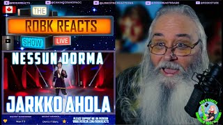 Jarkko Ahola Reaction - Nessun Dorma | Tähdet, tähdet - First Time Hearing - Requested