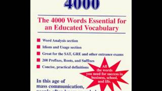 English Vocabulary of 4999 words Vol.1 (use cc to translate captions to difference language)