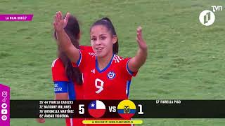 Chile 5-1 Ecuador Fecha 3 Sudamericano Sub-17 Femenino 17-03-2024