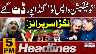 KP CM Ali Amin Gandapur |  IMRAN KHAN | Latest News | 5 PM Express News Headlines | 25 Jan 2025