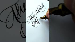 The United States Calligraphy