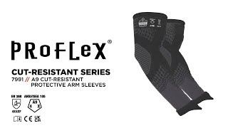 Proflex 7991 Cut-Resistant Arm Sleeves Offer the Highest ANSI/ISEA A9 Cut Level Protection