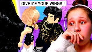 I Can T Believe What I Found On My Boyfriends Phone Roblox Royale - he wants my wings to make me ugly