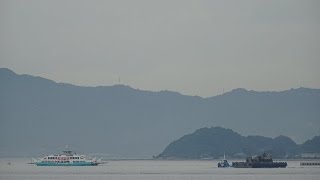 タグボートが行き交う因島　平成２８年５月１６日