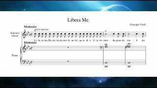 Giuseppe Verdi - Messa da Requiem - Libera Me (Video Score)