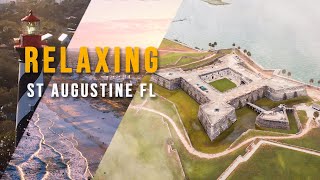 St. Augustine Florida 4K | Scenic Relaxation Film With Calming Music