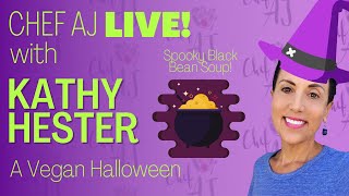 Halloween Soup How To | Vegan Halloween Party Meal Ideas with the Ghoulish Gourmet Kathy Hester
