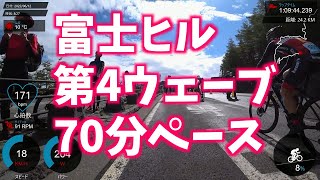 2022年Mt.富士ヒルクライム　第4ウェーブ　70分00秒