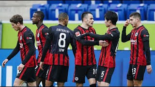 Hoffenheim vs Eintracht Frankfurt 1 3 | All goals and highlights 07.02.2021 |Germany Bundesliga| PES
