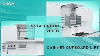 NUOMI AMETHYST Cabinet Cupboard Lift Unit Kitchen Storage Installation