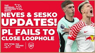The Arsenal Transfer Show EP447: Benjamin Sesko, Premier League, Joao Neves, Dec