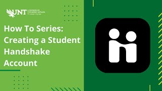 How to Series: Creating a Student Handshake Account