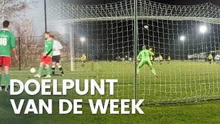 Zo'n goal maak je maar één keer - DOELPUNT VAN DE WEEK