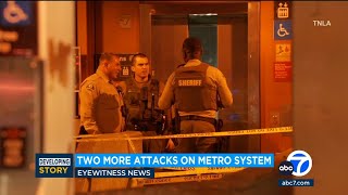 Two more stabbings on Metro system across LA County