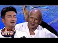 IMPRESSIVE 87 year old effortlessly shows off his yoga moves! | China's Got Talent 2013 中国达人秀