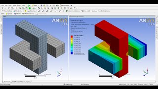 ANSYS Workbench Tutorial Video | Beginner/Expert | Contact Non Linear Frictional FE Analysis | GRS |