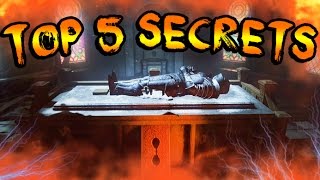 Top 5 SECRETS You Didn't Know About DER EISENDRACHE! Black Ops 3 Zombies TOP 5 BEST EASTER EGGS