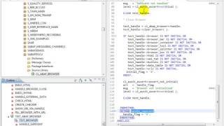 ABAP in Eclipse Tutorials - Working with the Outline View