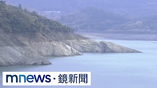 曾文水庫蓄水剩11%！　烏山頭水庫現「石鋼琴」｜#鏡新聞