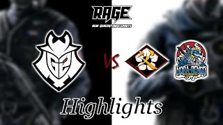 G2 Esports vs 父ノ背中, 野良連合 国境 | RAGE R6S DREAM MATCH 2018 ハイライト【レインボーシックス シージ】